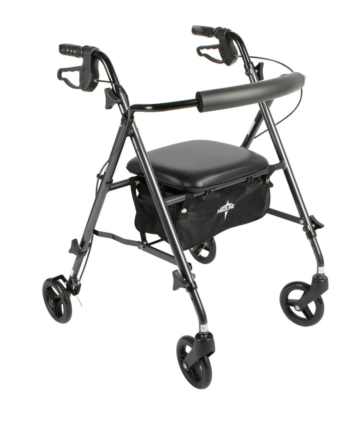 Rollator - UltraLight - Black -6 In.Whls