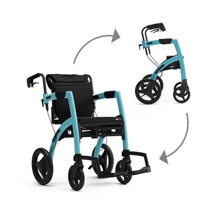 Rollz Motion 2 Rollator Walker-Wheelchair