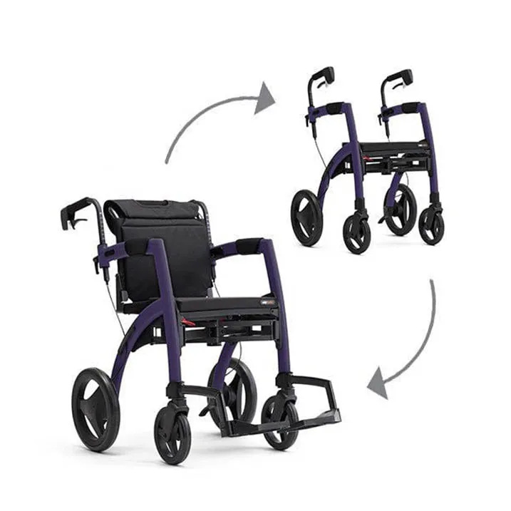 Rollz Motion 2 Rollator Walker-Wheelchair