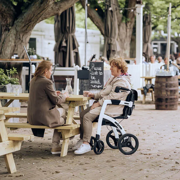 Rollz Motion 2 Rollator Walker-Wheelchair