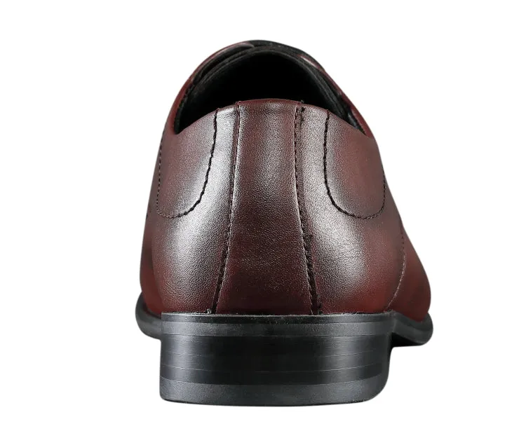 Rui Burgundy Dress Shoes