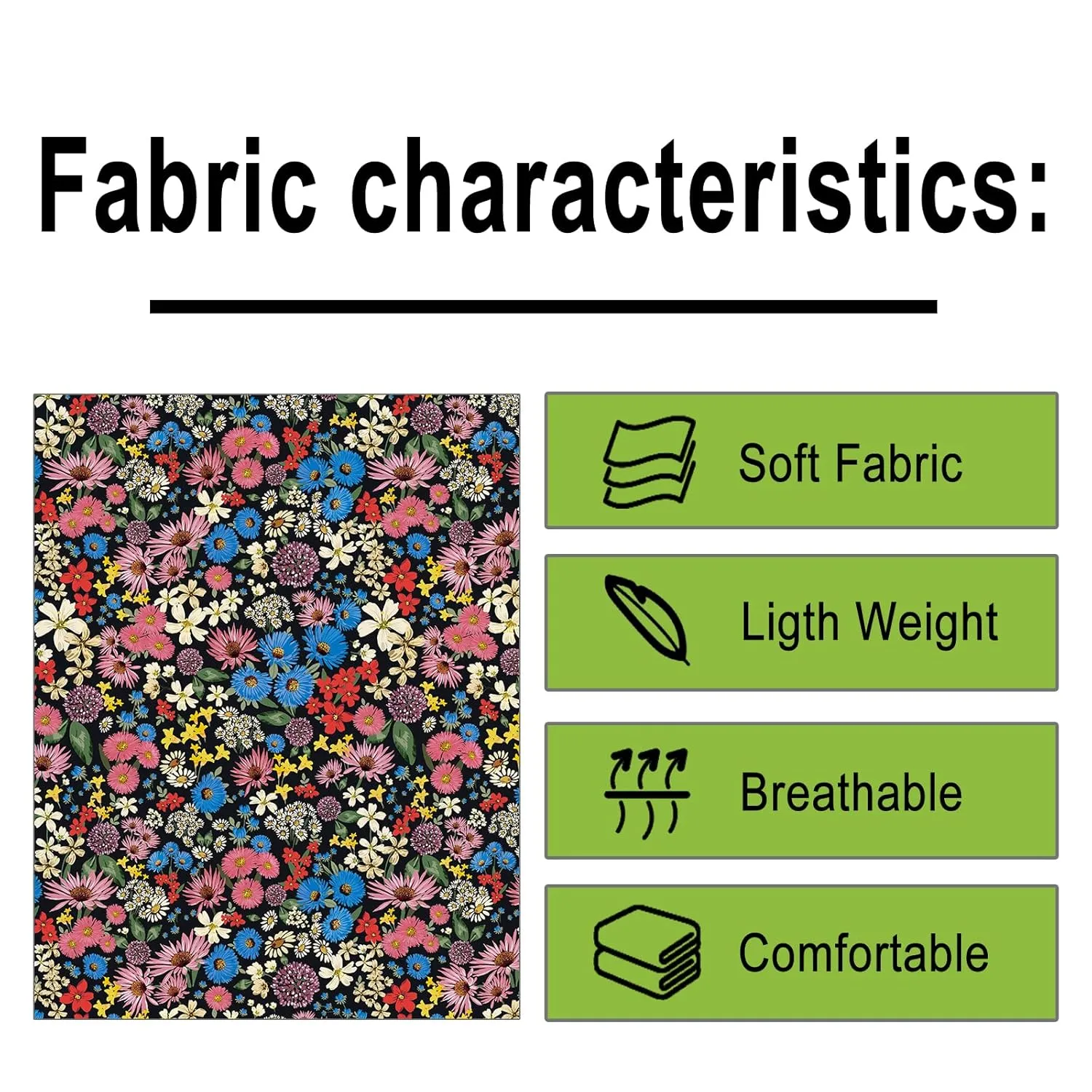 Salon Cape for Women,Hair Cutting Cape with Snaps,Professional Large Barber Stylist Hairdresser Cape,Waterproof & Light Weight & Machine Washable- 63”× 56”(Flowers)