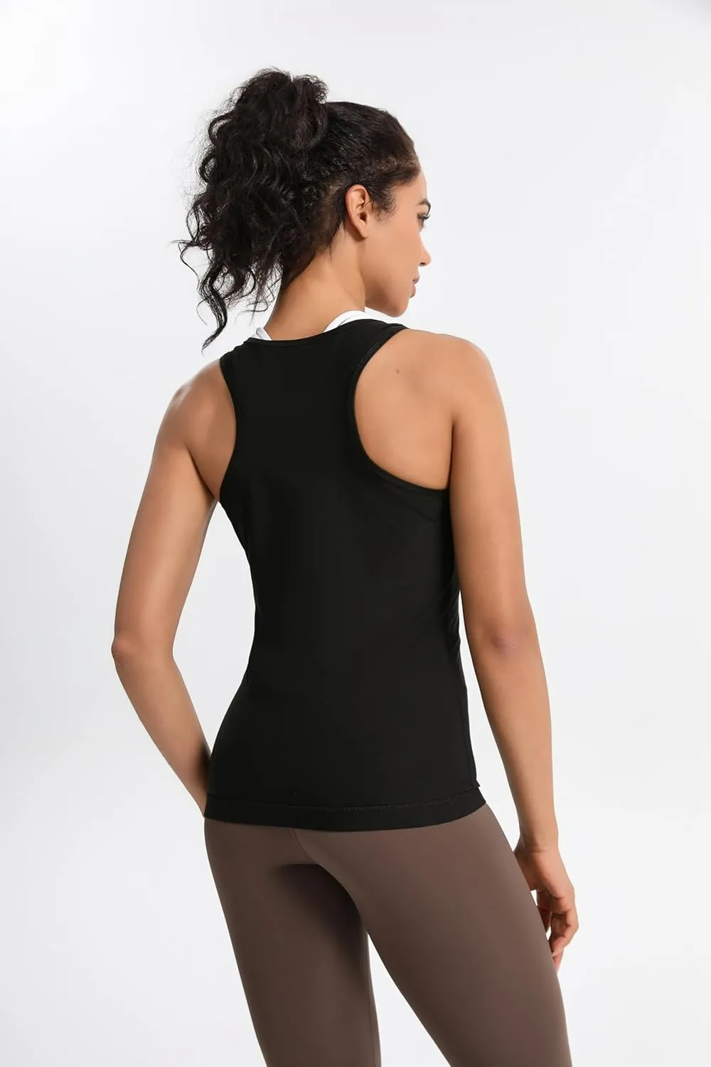 Sauna Suit for Women Shaper Vest Waist Trainer Sweat Sauna Shirt for Women Workout Tank Top with Zipper