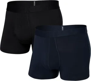 SAXX Underwear Co. Men's Underwear with Pouch Droptemp Cooling Cotton Trunk Fly 2Pk