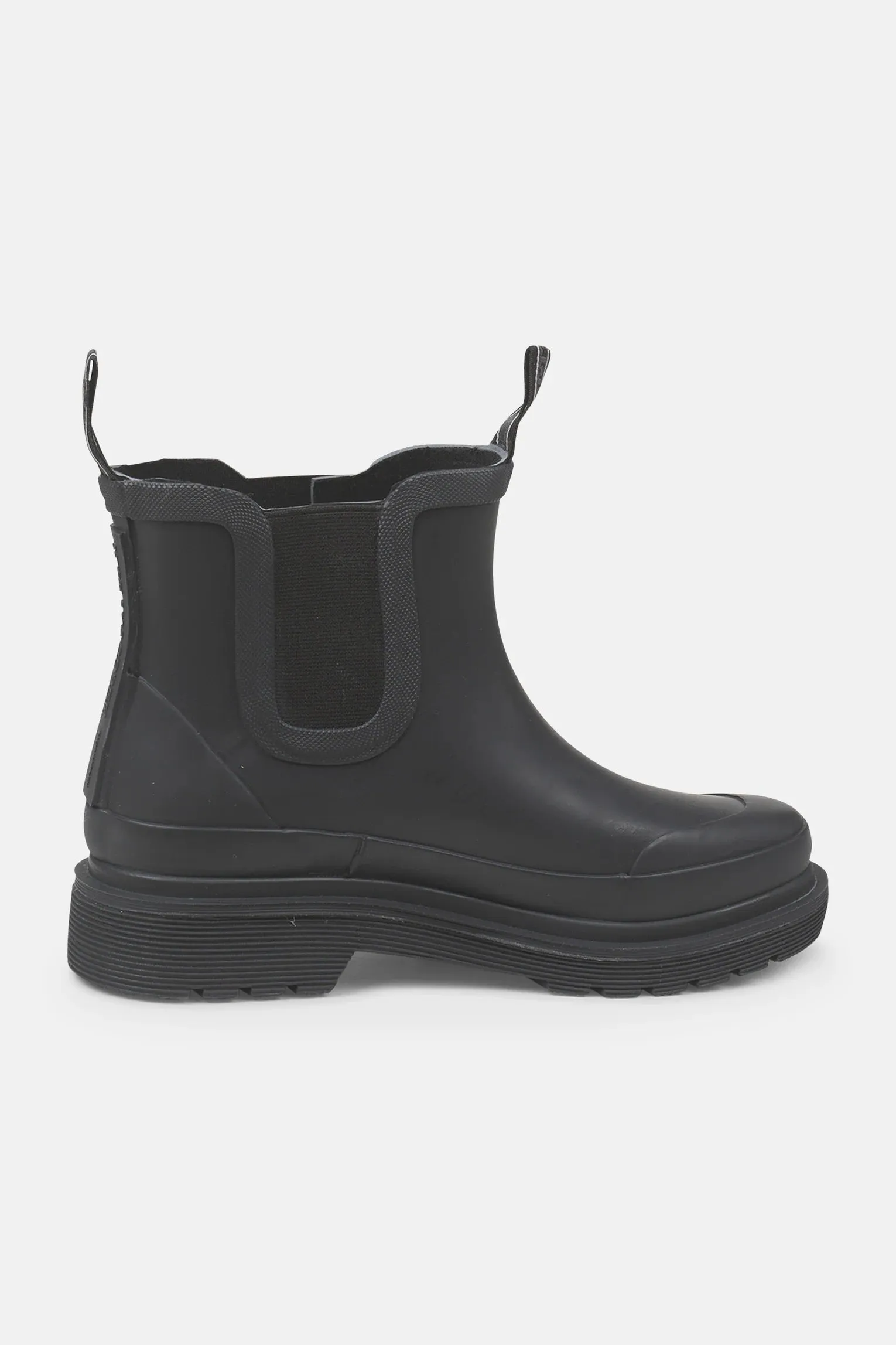 Short Rubber Boot - Black