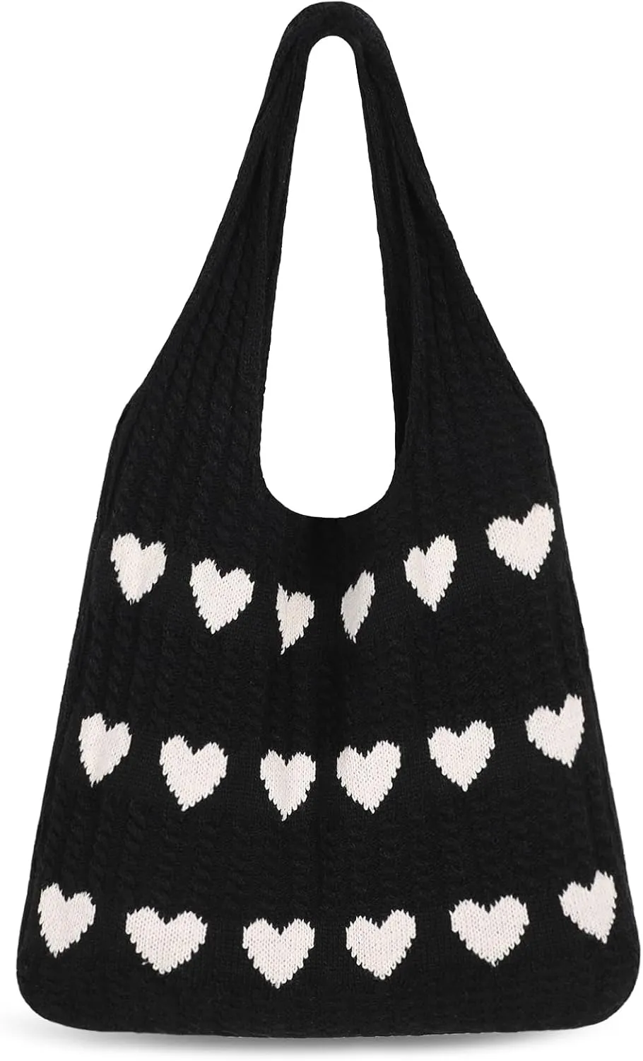 Sightor Crochet Tote Bag, Mesh Beach Bag Knit Summer Hobo Bag Vacation Boho Tote Bag for Women