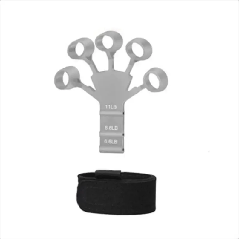 Silicone gripster grip strengthener finger stretcher hand trainer - improve hand strength and grip