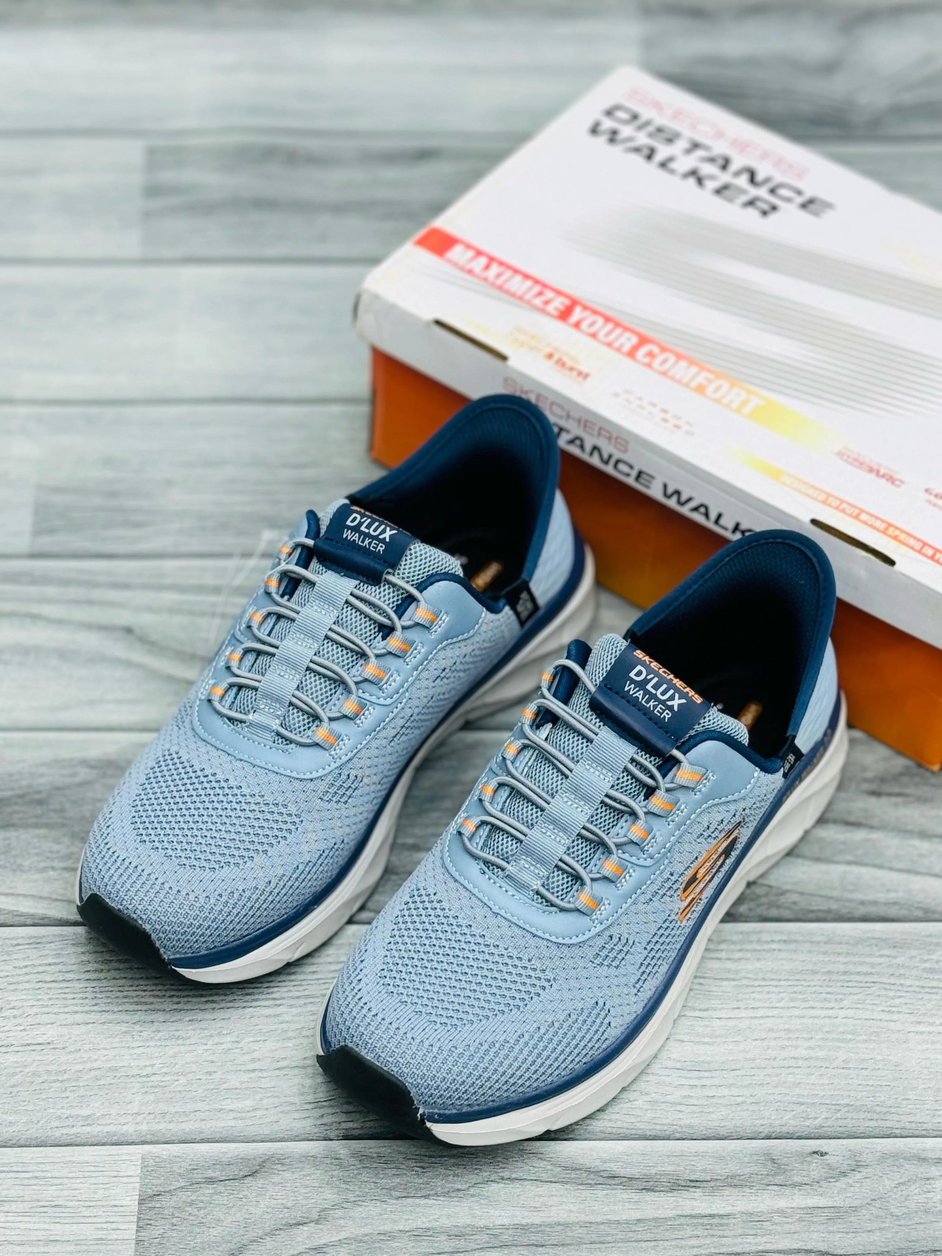 Skechers D’Lux Walker – Ultra Comfortable Walking Shoes