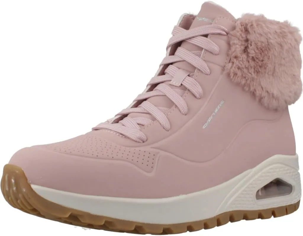 Skechers Women's UNO Rugged Fall Air Ankle Boots