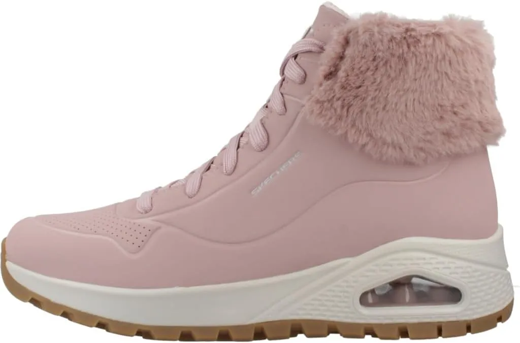 Skechers Women's UNO Rugged Fall Air Ankle Boots