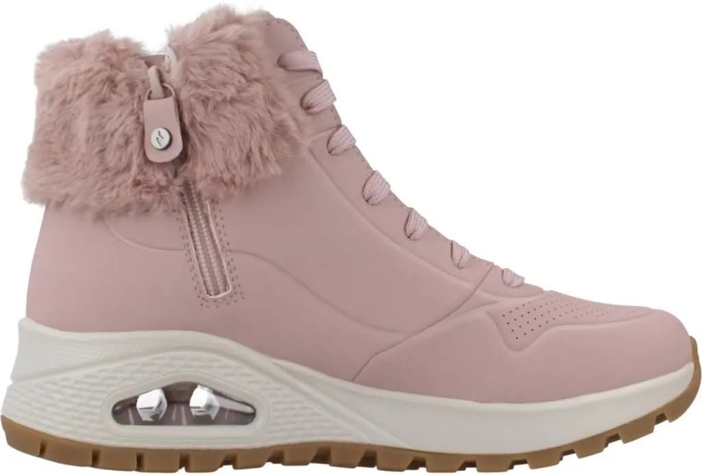 Skechers Women's UNO Rugged Fall Air Ankle Boots