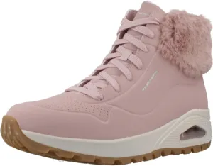 Skechers Women's UNO Rugged Fall Air Ankle Boots