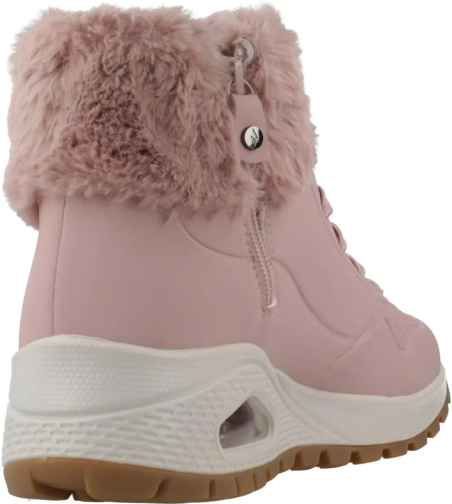 Skechers Women's UNO Rugged Fall Air Ankle Boots