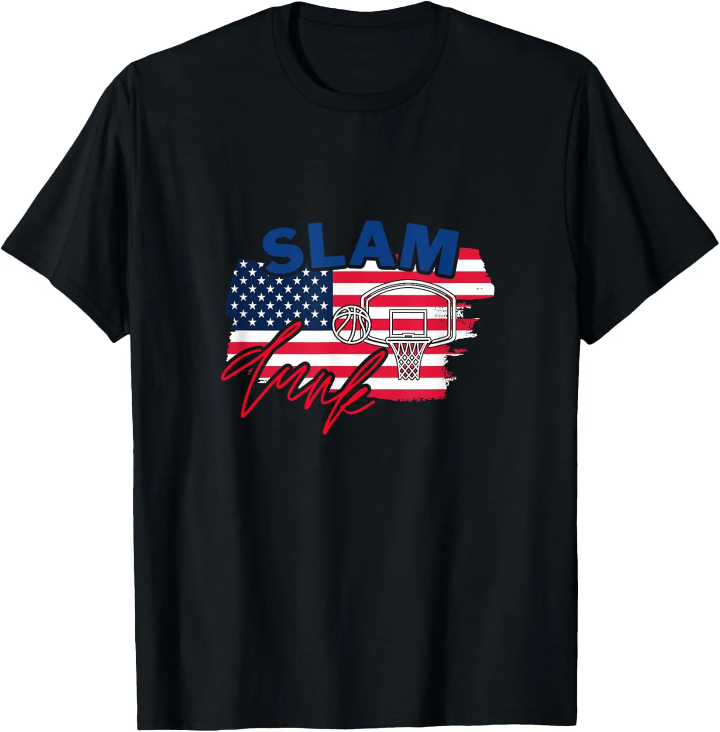 Slam Dunk Sport Basketball USA T-Shirt