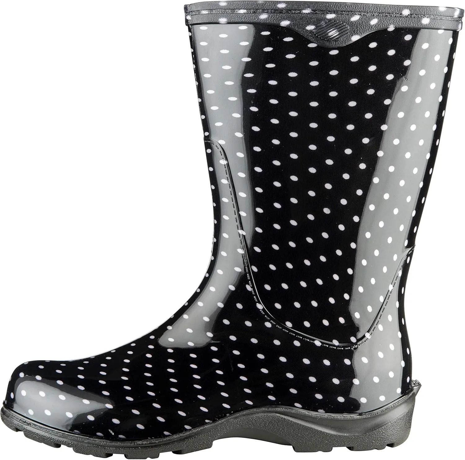 Sloggers Waterproof Garden Rain Boots for Women - Cute Mid-Calf Mud & Muck Boots with Premium Comfort Support Insole