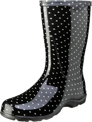 Sloggers Waterproof Garden Rain Boots for Women - Cute Mid-Calf Mud & Muck Boots with Premium Comfort Support Insole