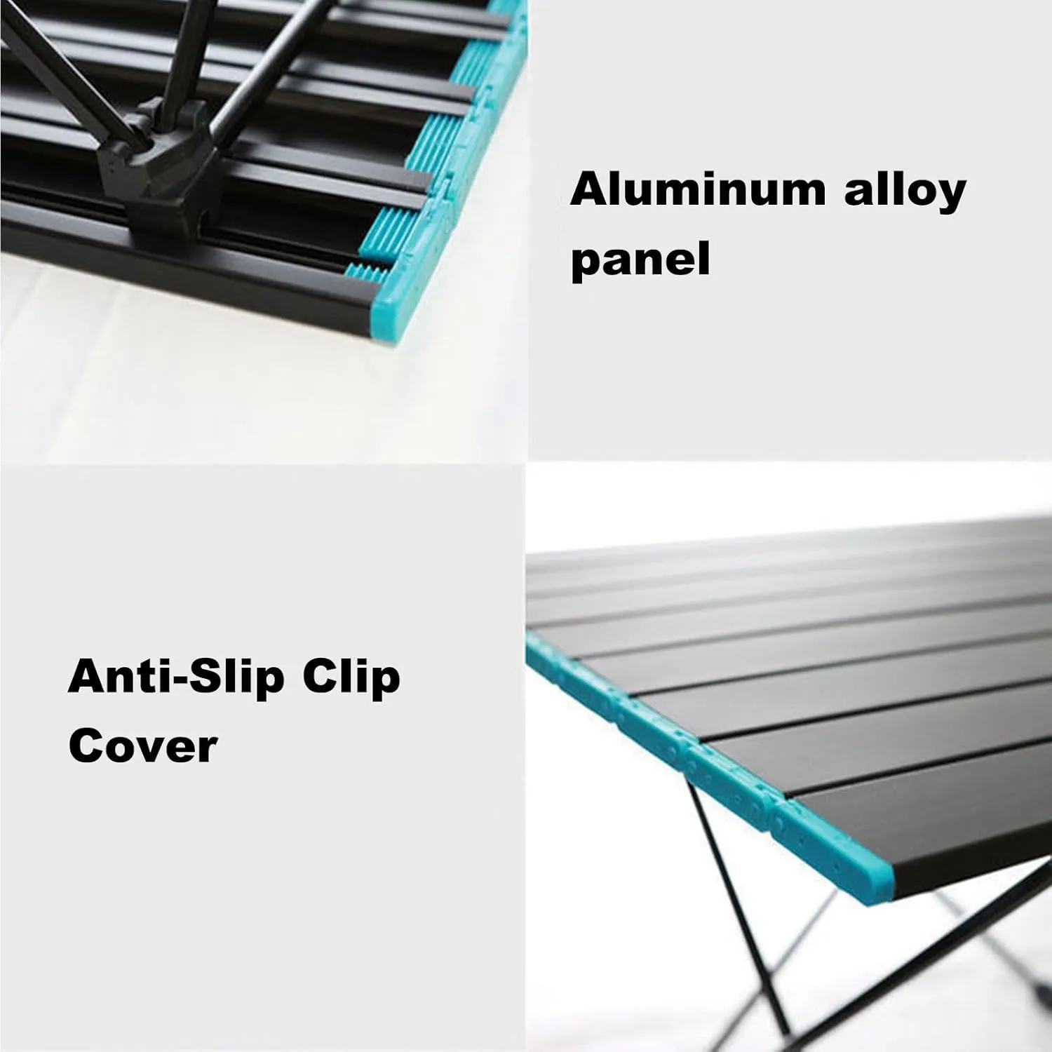 Small Foldable Table Portable Aluminium Klaptafel, Lichtgewicht Draagbare Klaptafel met Ophangnet, Opbergtas, Lichtstandaard for Picnic Camping(Red,55.2 * 40.8 * 46cm)
