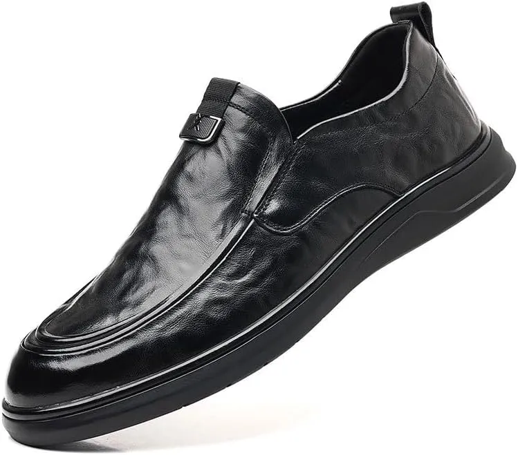 Sophisticated Men's Brogue Oxford Shoes with Perforated Accents and Durable Rubber Outsole