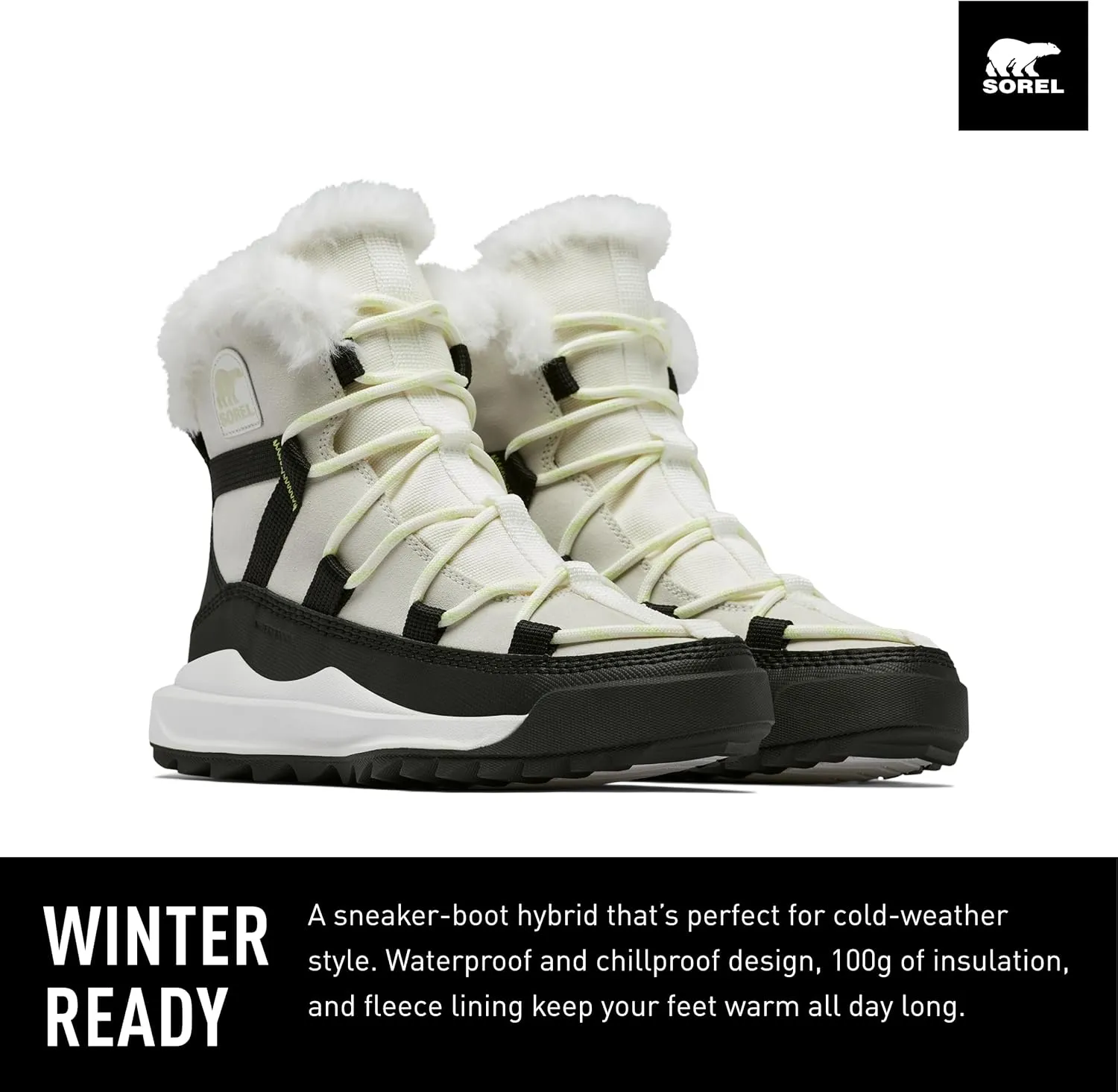 Sorel Women's Ona RMX Glacy Plus Waterproof Snow Boot
