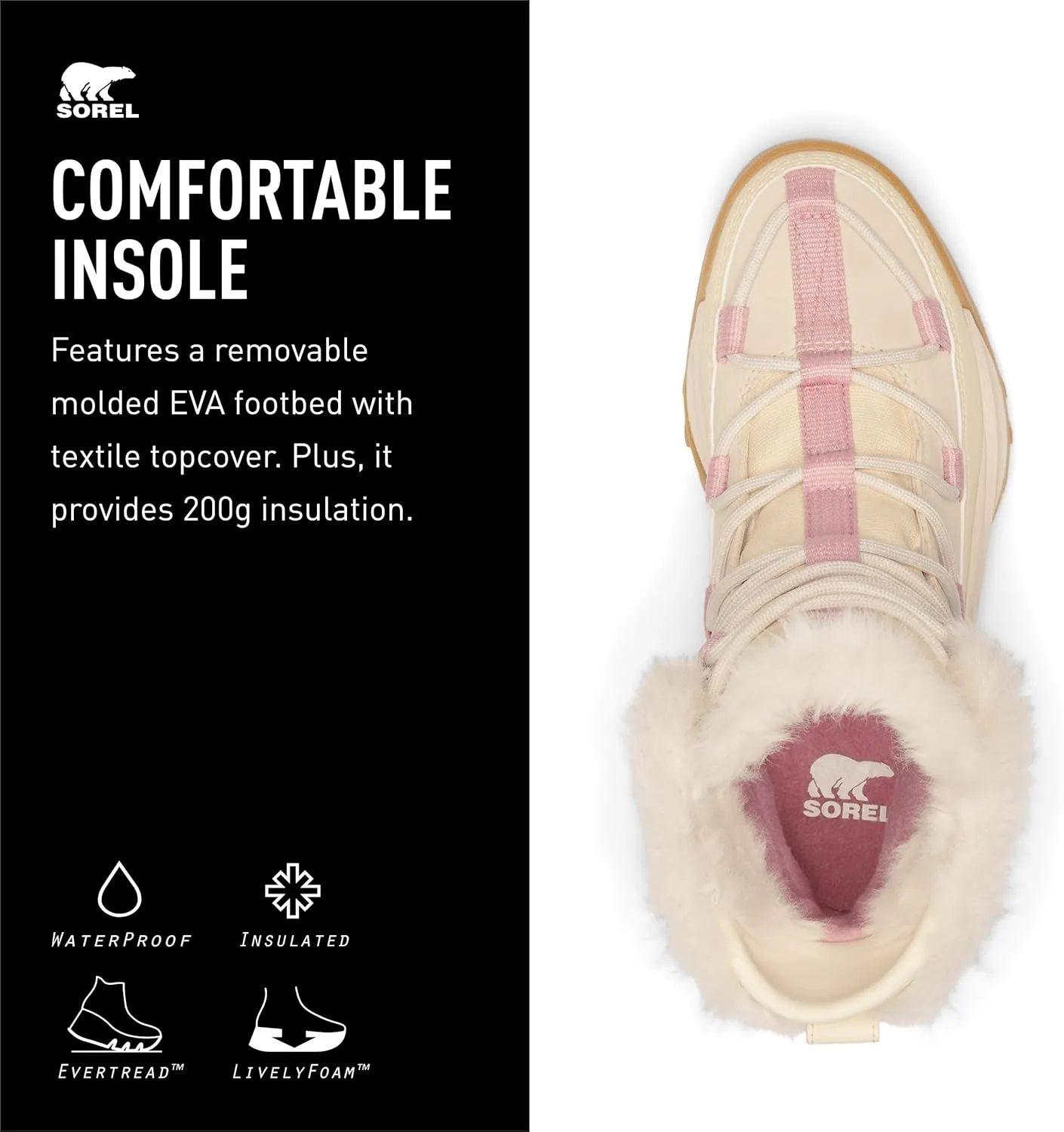 Sorel Women's Ona RMX Glacy Plus Waterproof Snow Boot
