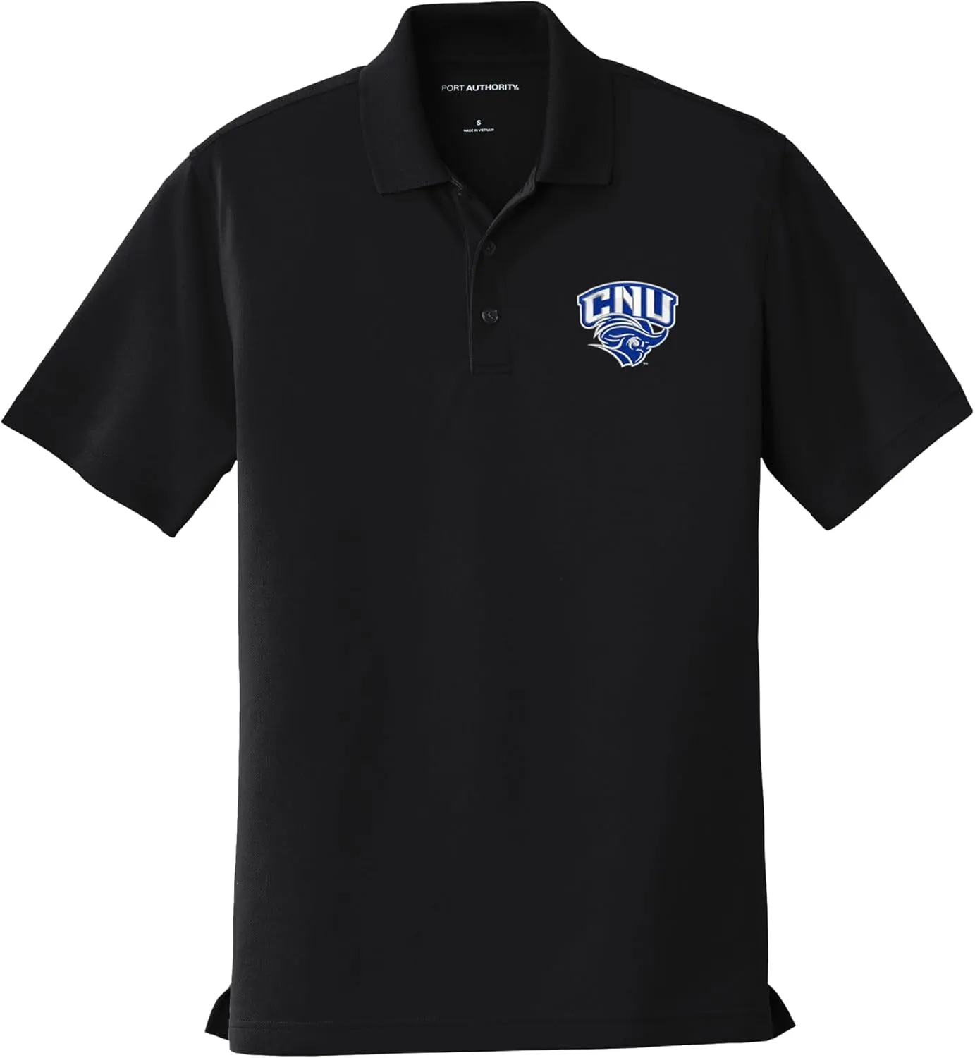 Sorority Letters Shop Christopher Newport University Captains Men's Short Sleeve Performance Polo