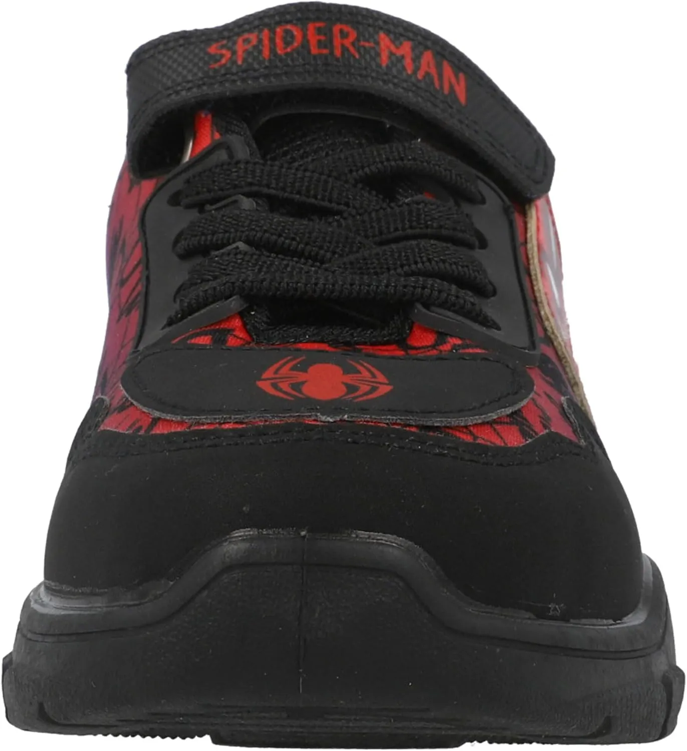 Spider-Man Chunky Trainer Black Red Blue – Kids Lightweight Comfortable Secure Fit