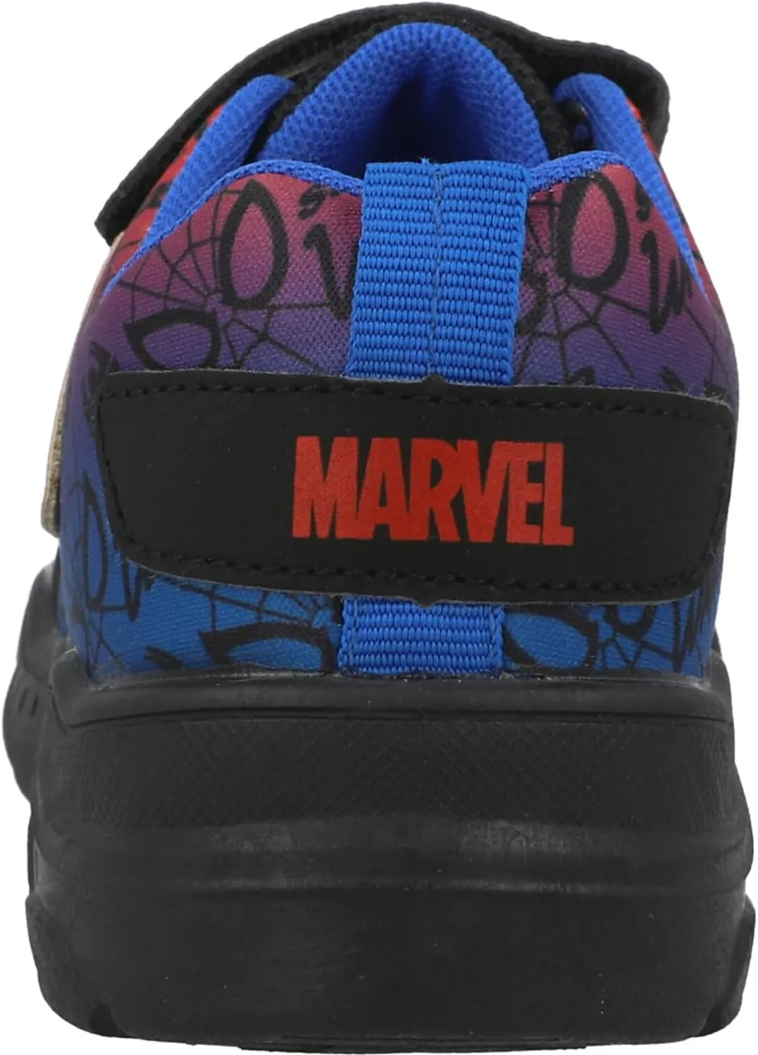 Spider-Man Chunky Trainer Black Red Blue – Kids Lightweight Comfortable Secure Fit