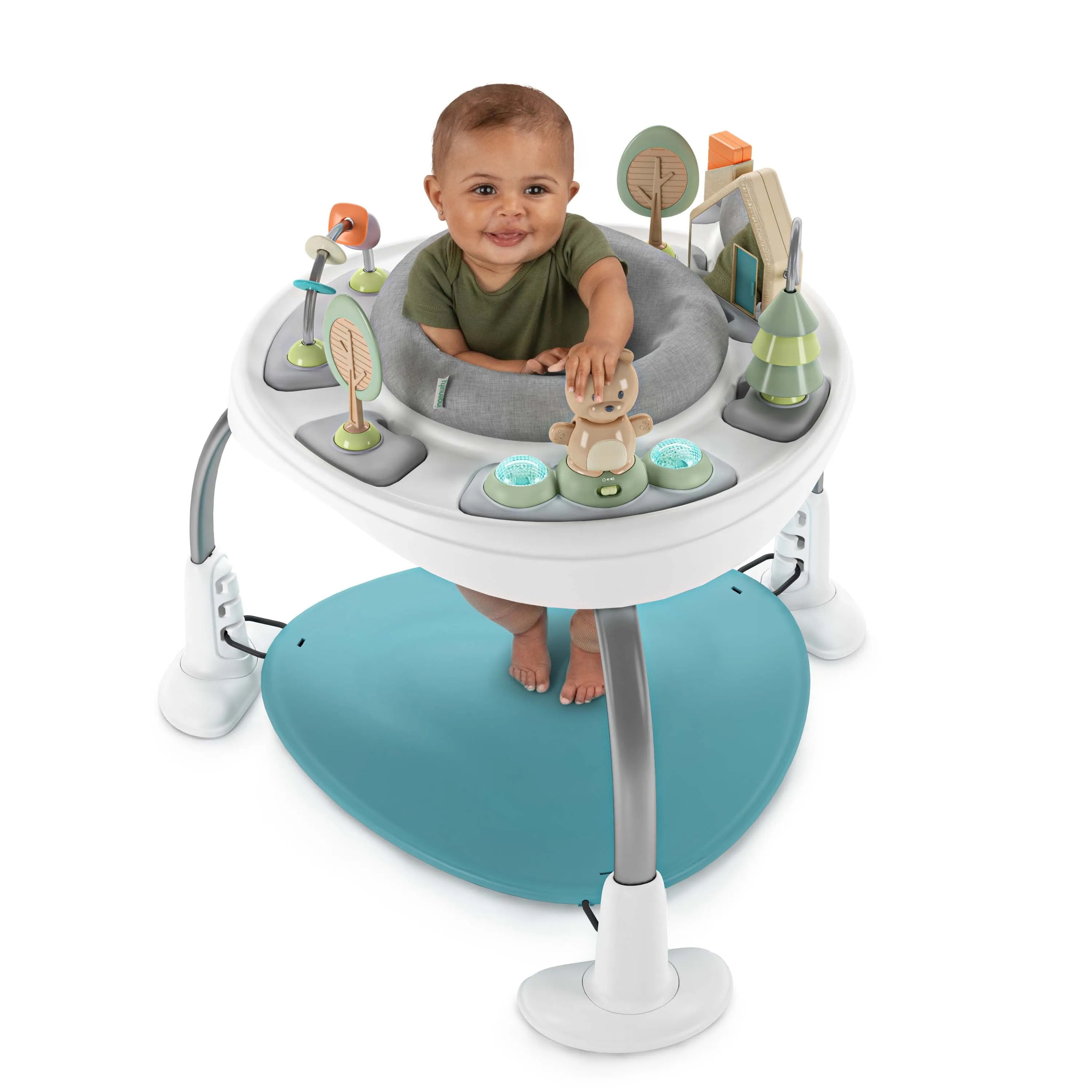 Spring & Sprout 2-in-1 Activity Jumper   Table - First Forest