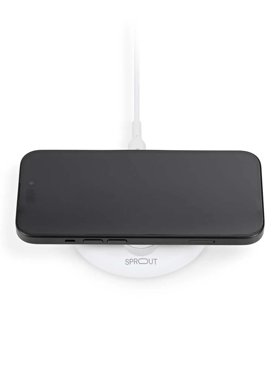 Sprout Qi2 Foldable Wireless Charger – Fast MagSafe Charging Stand for iPhone & Devices - (AU Version)