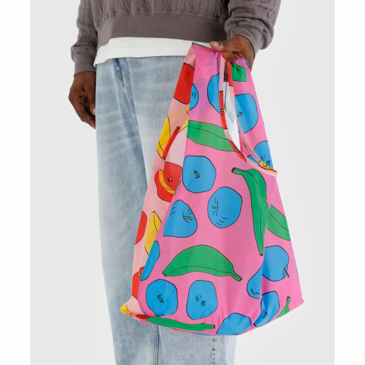 Standard Reusable Tote: Apples   Bananas Mix
