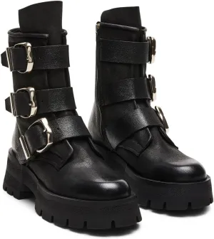 Steve Madden Women's Roland Motorcycle Boot