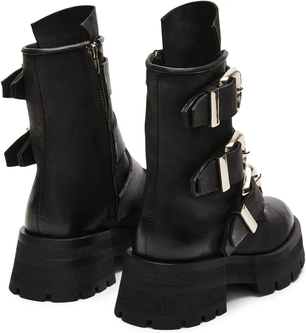 Steve Madden Women's Roland Motorcycle Boot