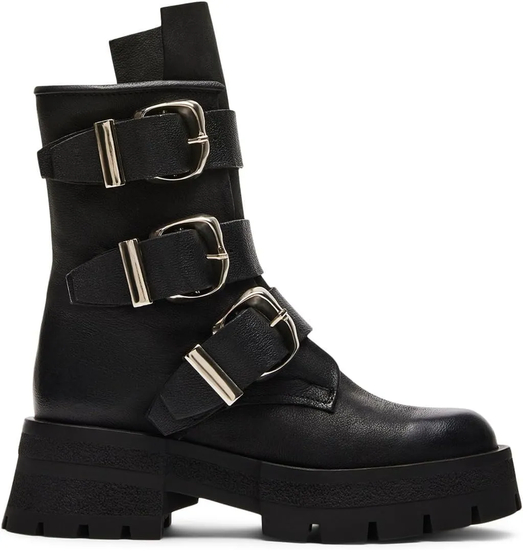 Steve Madden Women's Roland Motorcycle Boot