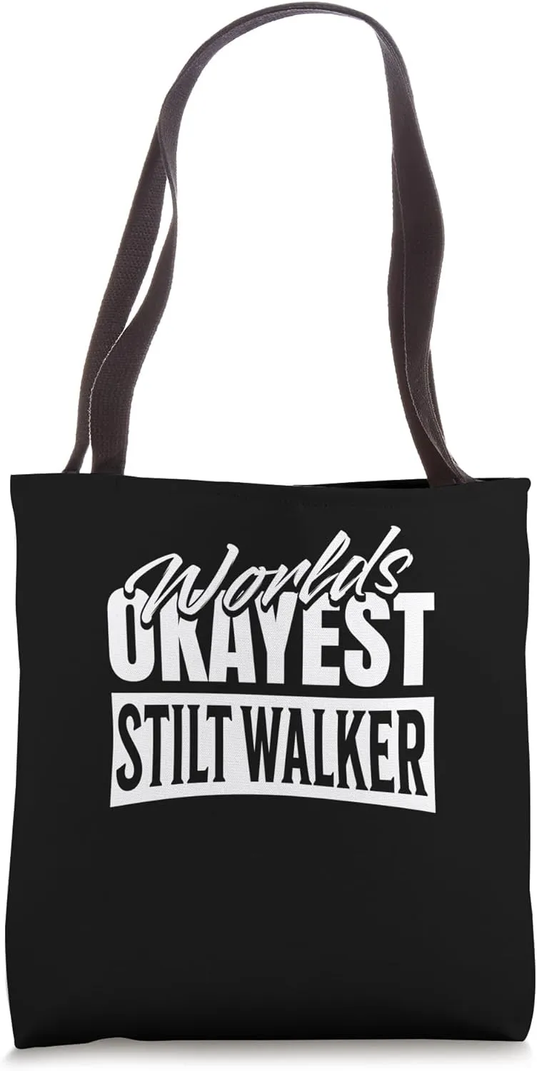Stilt Walker Stilt wisdom Sky stepper Stilt Walking Tote Bag