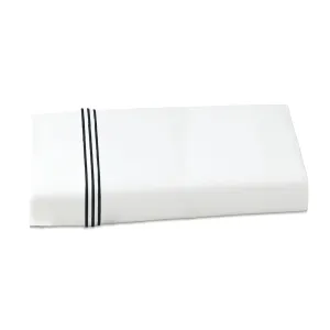 Strada Embroidered Percale Flat Sheet