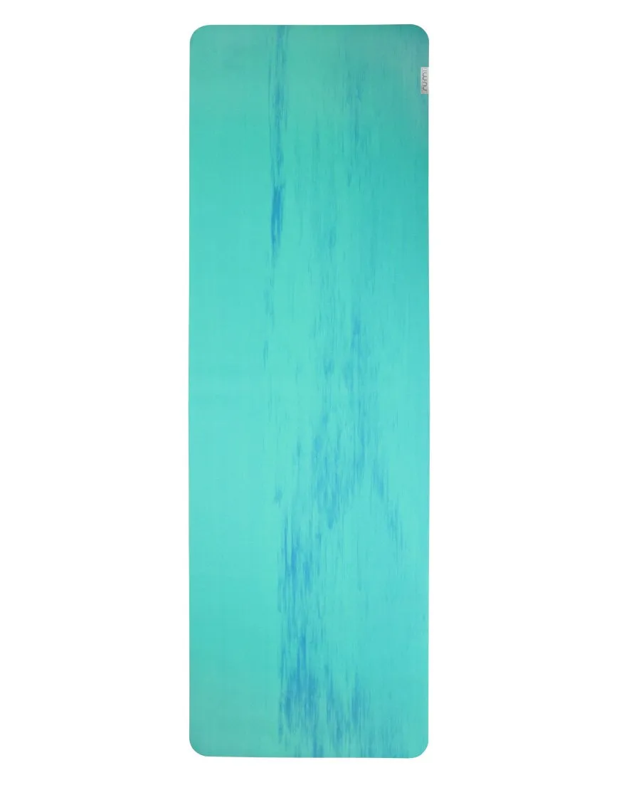 Sun Yoga Mat Superlite 1mm 68in, Peacock Marble, Limited Edition