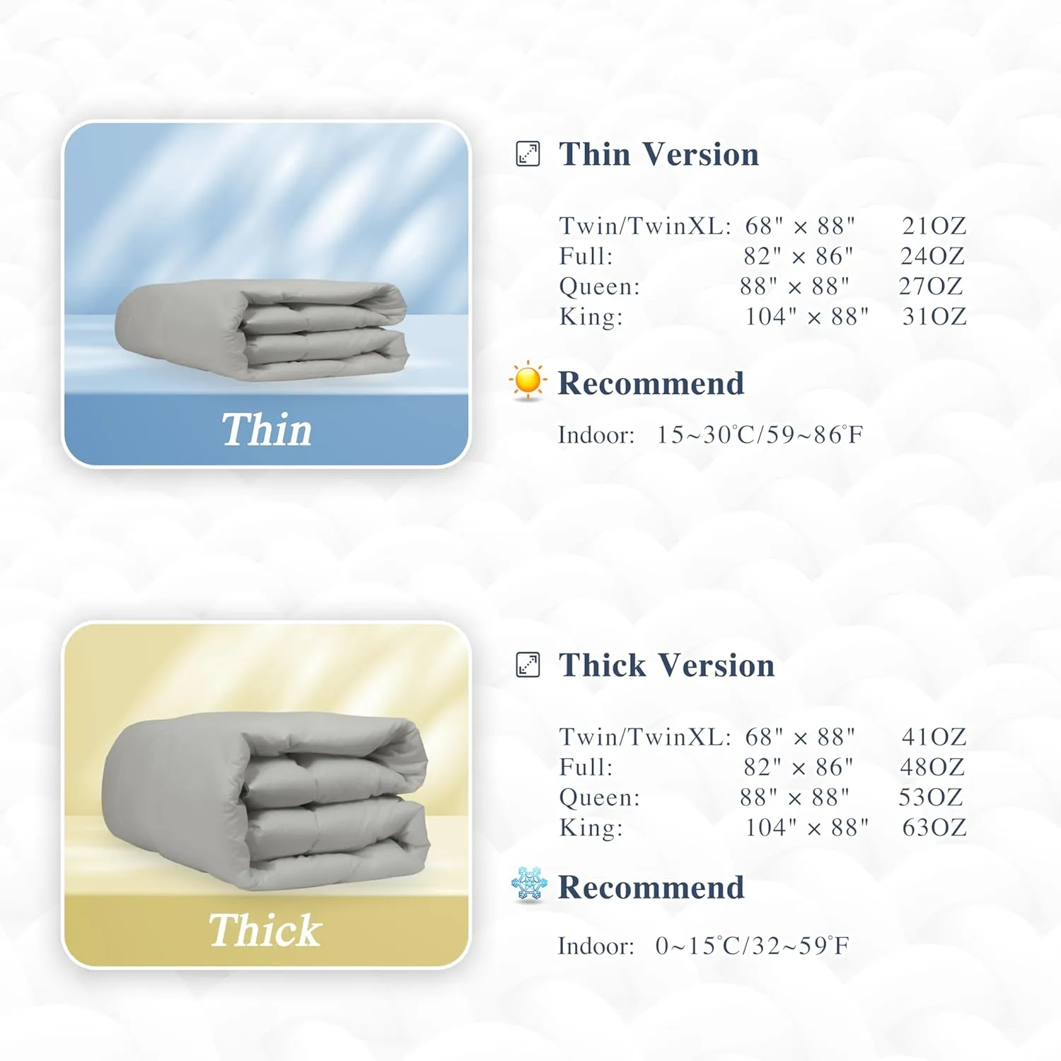 sunflower Twin Comforter Silver Gray Lightweight Down Alternative Filling Cotton Shell Bedding Twin XL Comforter Blanket for Dorm Hot Sleepers with Corner Tabs Soft Breathable Machine Washable