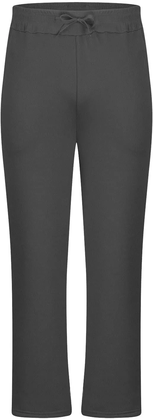 Sweatpants for Men Elastic Waist Relaxed Sweat Pants Baggy Trousers Athletic Breathable Sweatpants with Pockets