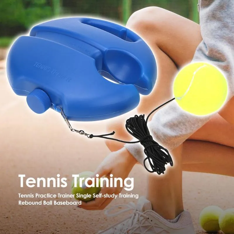 Tennis Trainer - Tennis Training Tool Exercise Ball Sport Rebound Baseboard Sparring Device