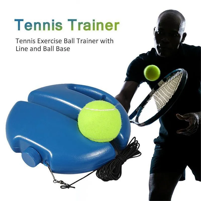 Tennis Trainer - Tennis Training Tool Exercise Ball Sport Rebound Baseboard Sparring Device