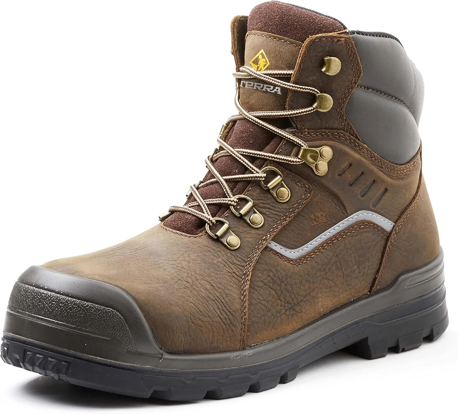 Terra Men's 6-Inch Condor Composite Toe Waterproof Puncture-Resistant Industrial Boot
