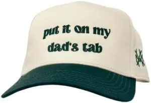 The Mad Hatter, Men & Women’s Trucker Hat, Premium Adjustable Snapback for Everyday Wear, Put It On My Dad's Tab