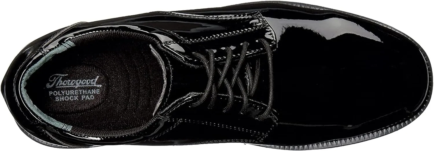 Thorogood Men's and Women's Black Poromeric Uniform Oxford Dress Shoes
