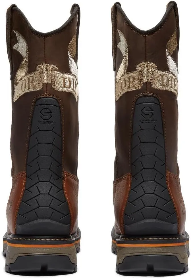Timberland PRO Men's True Grit Pull on Soft Toe Waterproof Industrial Western Work Boot