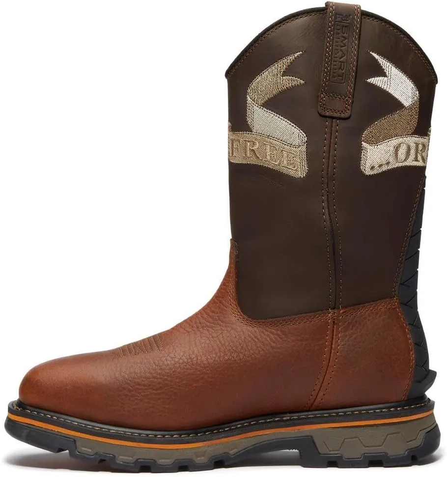Timberland PRO Men's True Grit Pull on Soft Toe Waterproof Industrial Western Work Boot