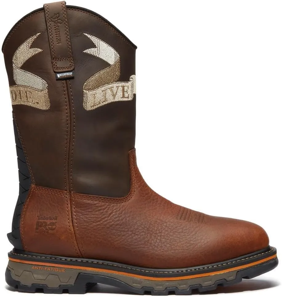 Timberland PRO Men's True Grit Pull on Soft Toe Waterproof Industrial Western Work Boot