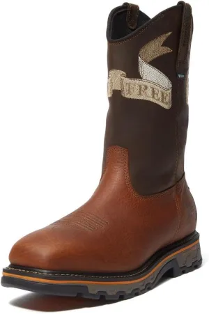 Timberland PRO Men's True Grit Pull on Soft Toe Waterproof Industrial Western Work Boot