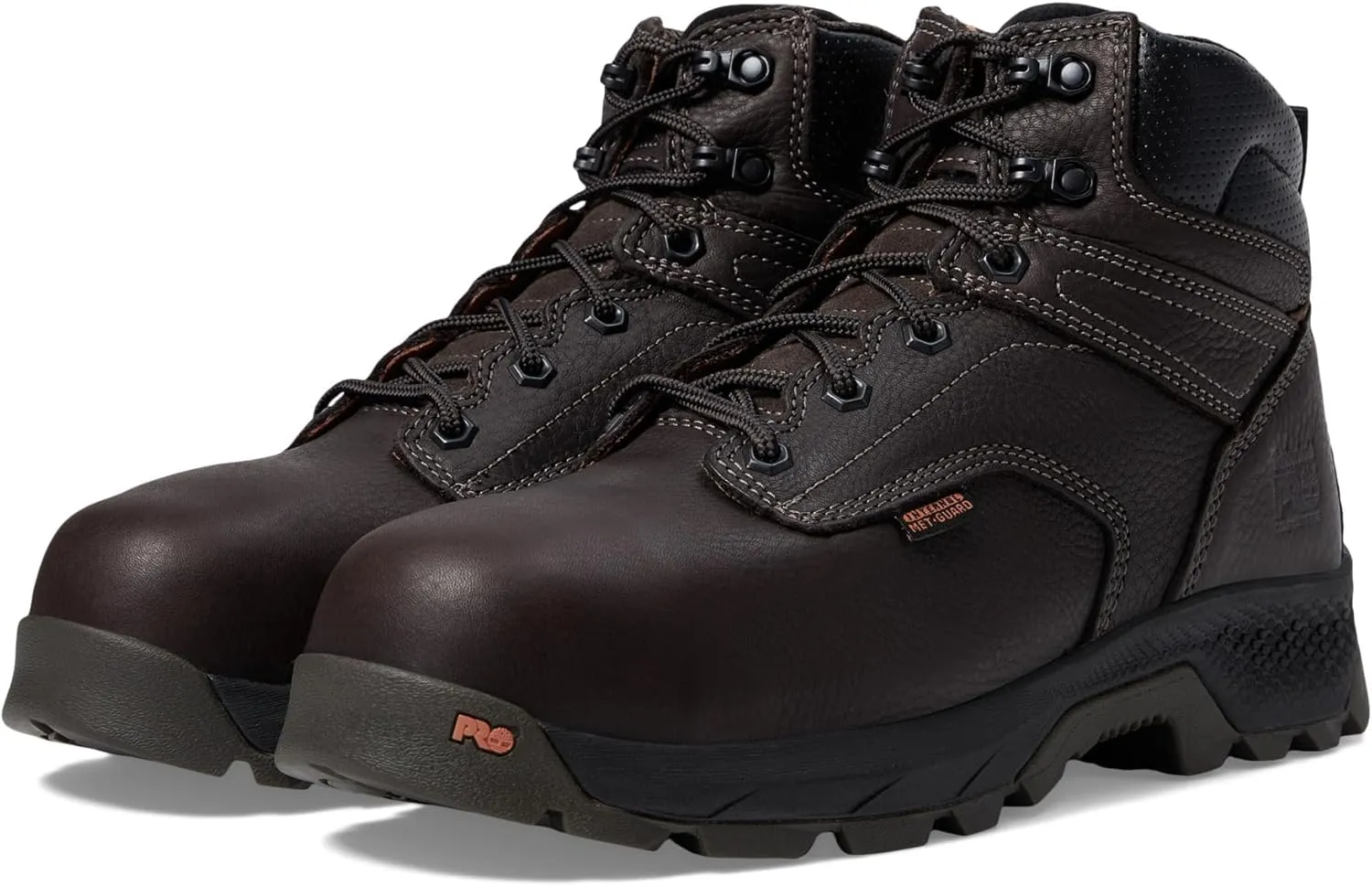 Timberland TB0A5ZV7214103500M 6 in Titan Ev Img Ct Brown: Black Coffee Trailblazer 3.5MED