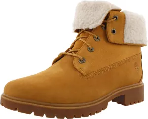 Timberland Women's Jayne Waterproof Teddy Fleece Fold Down