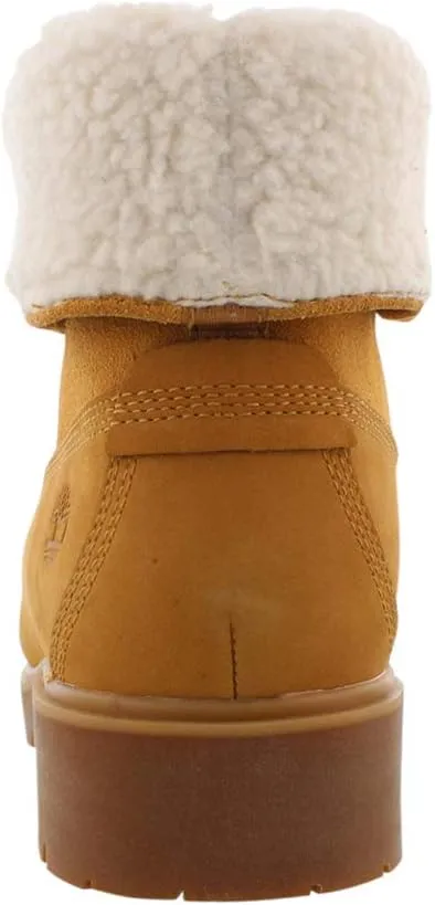 Timberland Women's Jayne Waterproof Teddy Fleece Fold Down